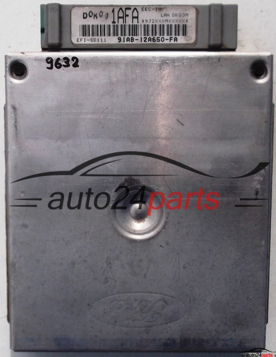 calculateur moteur pour ford escort, orion 1.6 