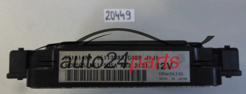 KOMPUTER STEROWNIK SILNIKA FIAT STILO 1.8 16V Hitachi 55181458