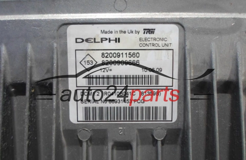CALCULATEUR MOTEUR RENAULT KANGOO 1.5 DCI Delphi R0410B041C