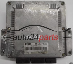 MOTORSTEUERGERÄT ECU STEUERGERÄT RENAULT LAGUNA 1.9 DCI F9Q BOSCH 0281010297, 0 281 010 297, HOM8200048297, HOM 8200048297, 8200112661, 28FM0288