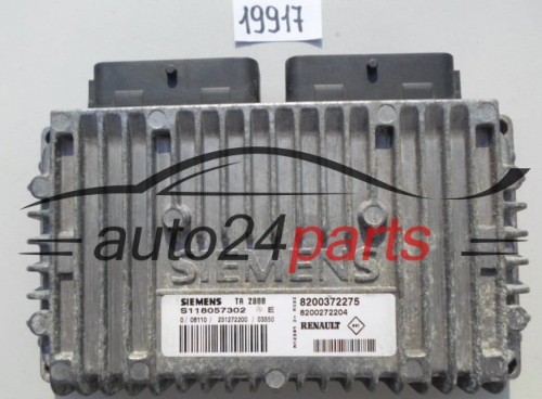 STEROWNIK SKRZYNI AUTOMATYCZNEJ RENAULT MEGANE 1.6 SIEMENS S118057302 E