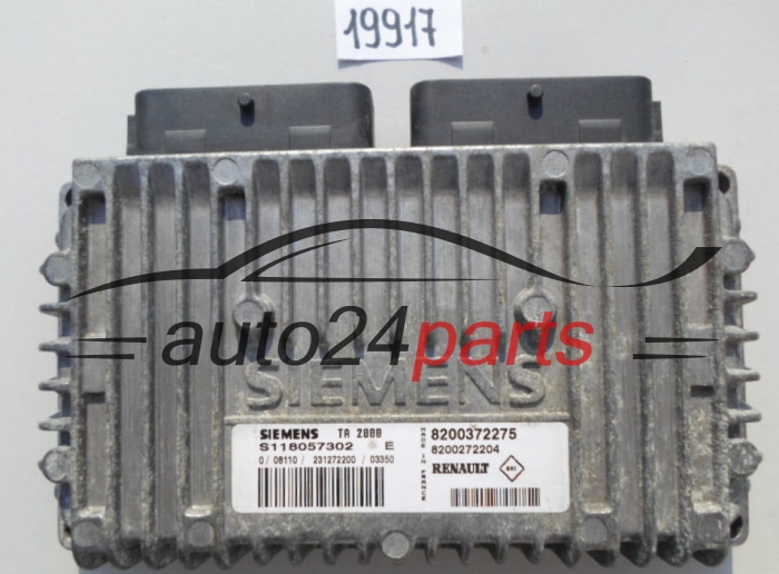 STEROWNIK SKRZYNI AUTOMATYCZNEJ RENAULT MEGANE 1.6 SIEMENS S118057302 E