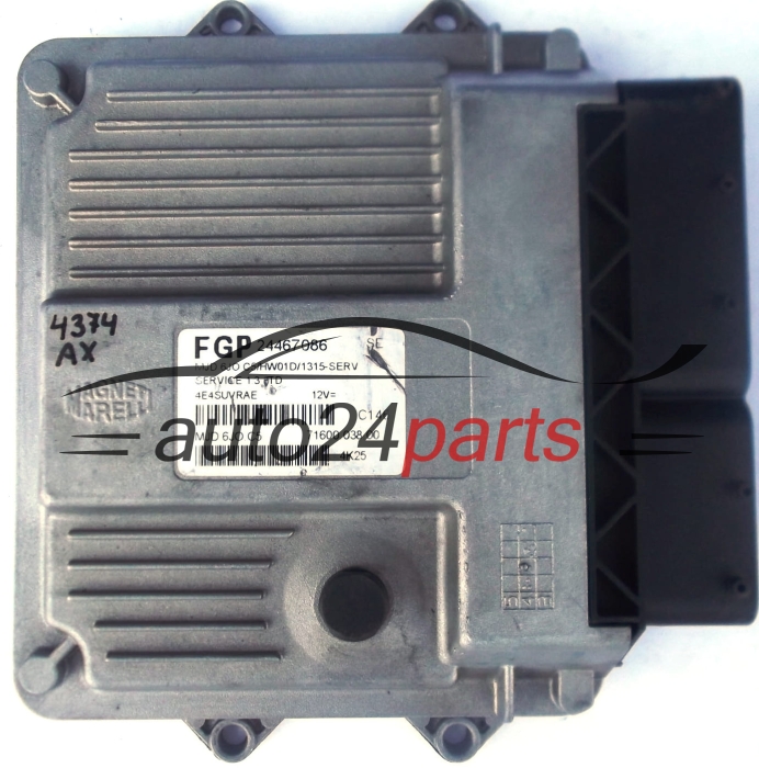 CENTRALINA DO MOTORE OPEL AGILA 1.3 CDTI Z13DT 24467086 SE, MJD 6JO.C5, MJD6JOC5 