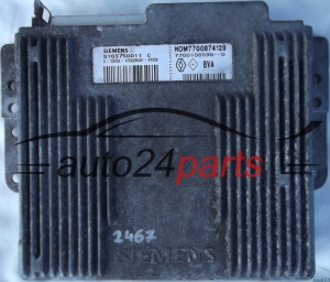 ECU CENTRALITA DE MOTOR RENAULT ESPACE 2.0 SIEMENS S103750011C, S103750011 C, 103750011, HOM7700874129, 7700874129, 7700108598 