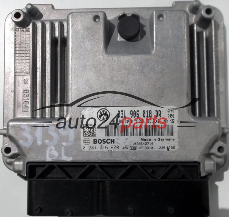ECU ENGINE CONTROLLER VW VOLKSWAGEN TOURAN 2.0 TDI 03L906018DR
