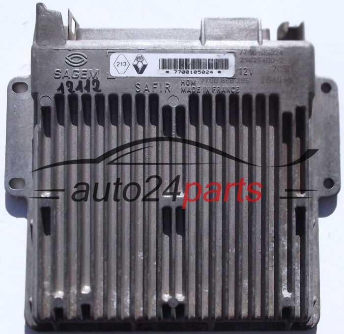 KOMPUTER STEROWNIK SILNIKA RENAULT TWINGO, 7700105024, HOM7700868295, 21625400-2, 216254002