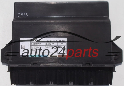 CONTINENTAL 5WK49778E, FoMoCo AV6N-19G481-AC, AV6N19G481AC