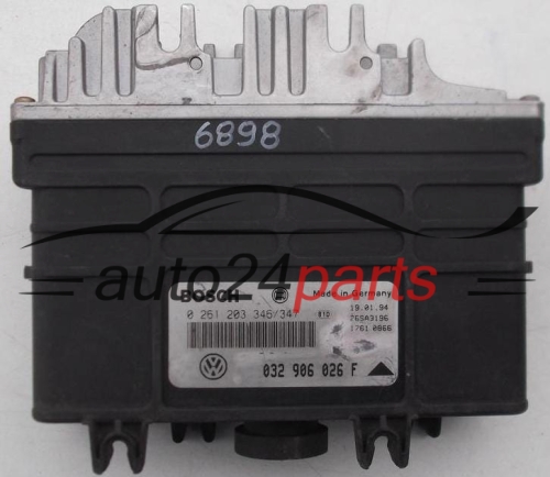 CENTRALINA DO MOTORE SEAT CORDOBA IBIZA 1.6 BOSCH 0261203346, 032906026F, 26SA3196