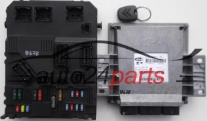 Μονάδα Ελέγχου Κινητήρα CITROEN C2 PEUGEOT 206 MAGNETI MARELLI IAW 48P2.7H,HW 16.623.004,  9645989480, SW 16.634.064,  9655756780