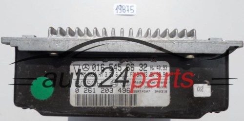 KOMPUTER STEROWNIK SILNIKA MERCEDES SL 3.2L BOSCH 0 261 203 496, 0261203496, 016 545 66 32, 0165456632