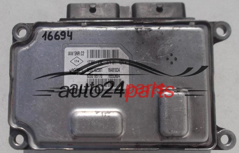 CALCULATEUR MOTEUR RENAULT CLIO 1.2 MAGNETI MARELLI IAW 5NR.C2