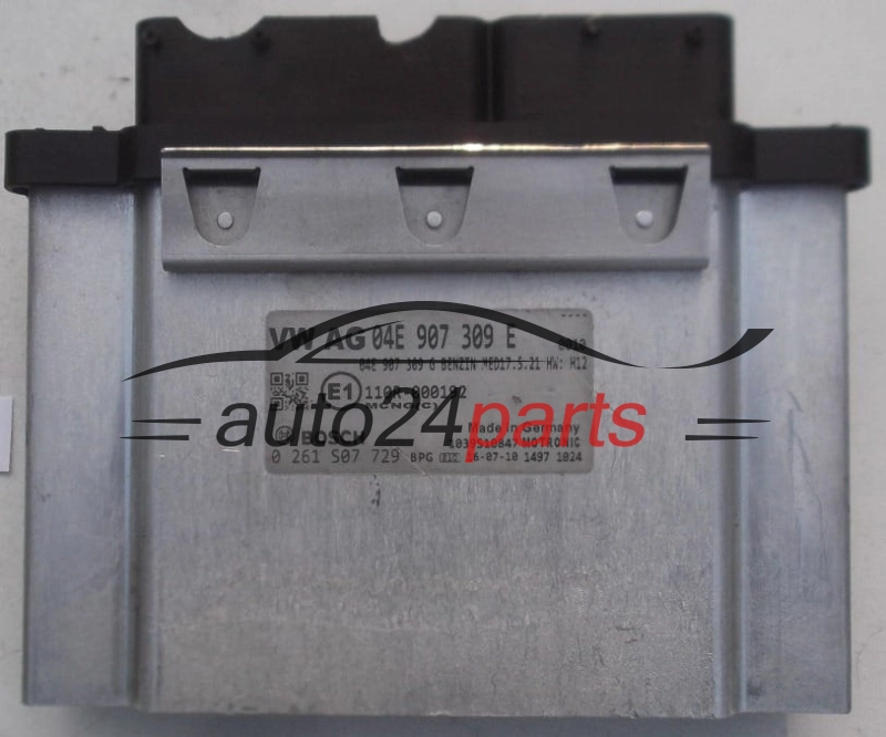 Μονάδα Ελέγχου Κινητήρα VOLKSWAGEN GOLF 1.4 TSI BOSCH 0 261 S07 729,  04E 907 309 E