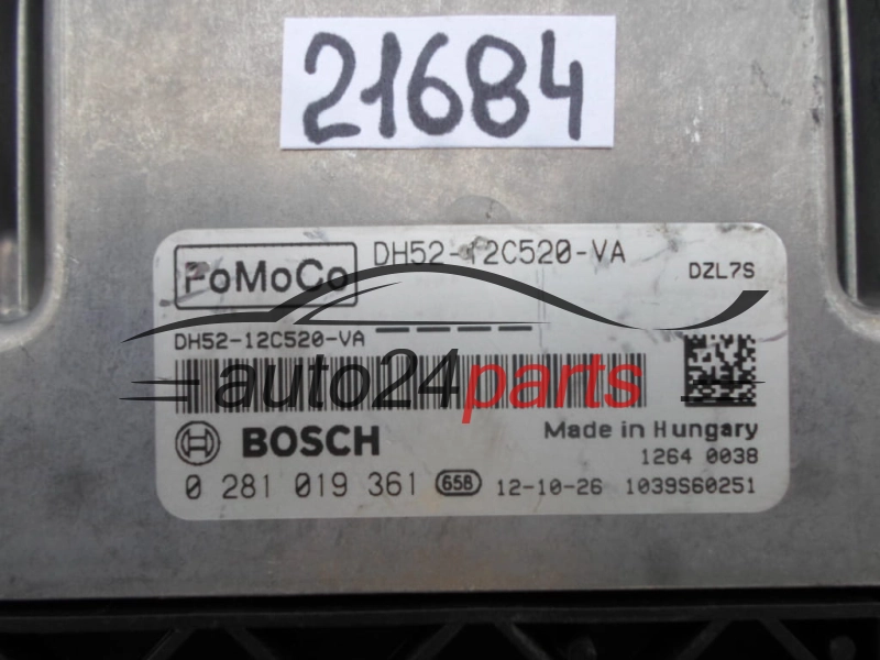 LAND ROVER BOSCH 0 281 019 361, 0281019361, DH52-12C520-VA, DH5212C520VA