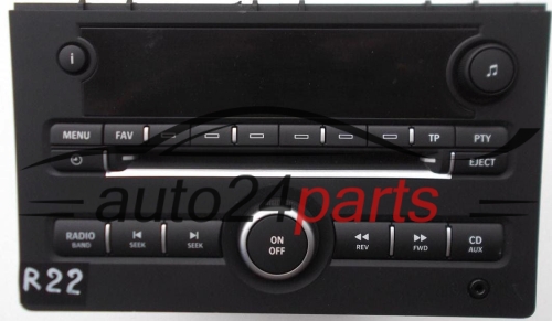 RADIO CD SAAB 9-3   12779269 / W120280 / 1220008980C101 / R54715 - R22, R49