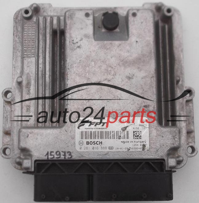 Μονάδα Ελέγχου Κινητήρα FIAT DUCATO BOXER JUMPER 3.0 JTD BOSCH 0 281 016 888, 0281016888, 51877451