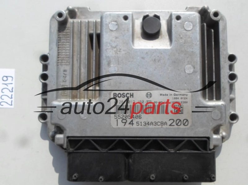 Μονάδα Ελέγχου Κινητήρα FIAT CROMA 2.4 JTD BOSCH 0 281 012 150, 0281012150, 55205406