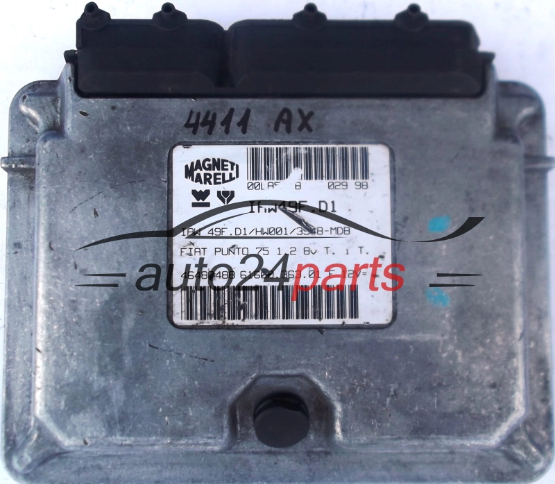 calculateur moteur pour fiat punto 1.2 