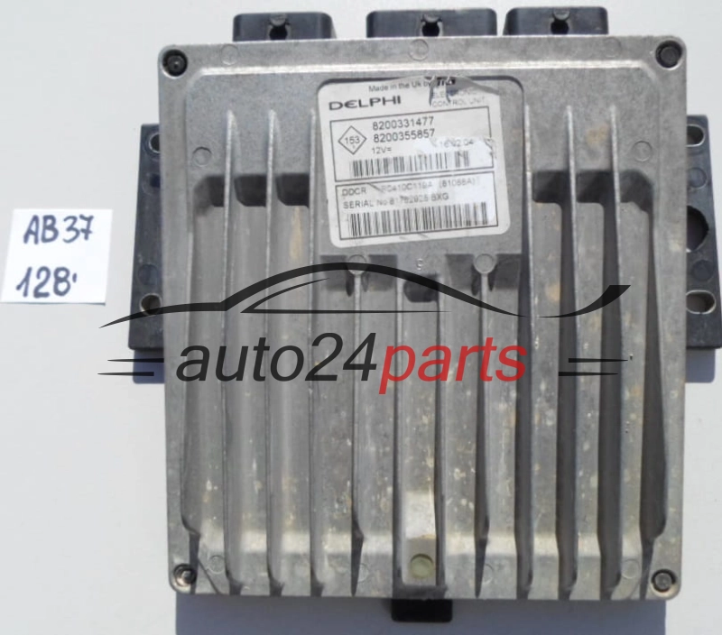 KOMPUTER STEROWNIK SILNIKA RENAULT CLIO 1.5 DCI Delphi R0410C119A, 8200331477, 8200355857