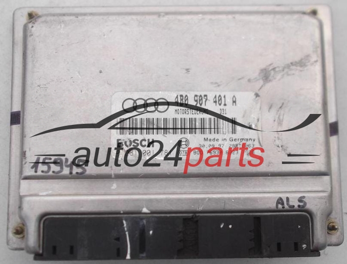 Μονάδα Ελέγχου Κινητήρα AUDI A6 2.5 TDI BOSCH 0 281 001 781, 0281001781, 4B0 907 401 H, 4B0907401H