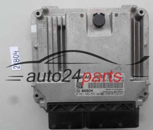 Μονάδα Ελέγχου Κινητήρα VW VOLKSWAGEN 1.4 TSI BOSCH 0 261 S09 836, 0261S09836, 04E 907 309 F, 04E907309F, MED17.1.21