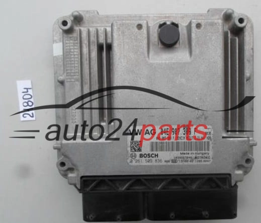 Μονάδα Ελέγχου Κινητήρα VW VOLKSWAGEN 1.4 TSI BOSCH 0 261 S09 836, 0261S09836, 04E 907 309 F, 04E907309F, MED17.1.21