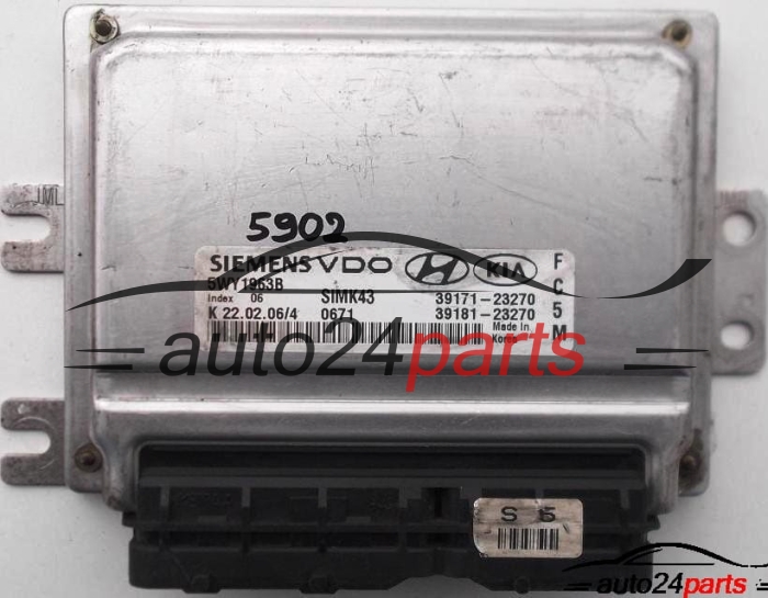 calculateur moteur pour hyundai tucson 2.0