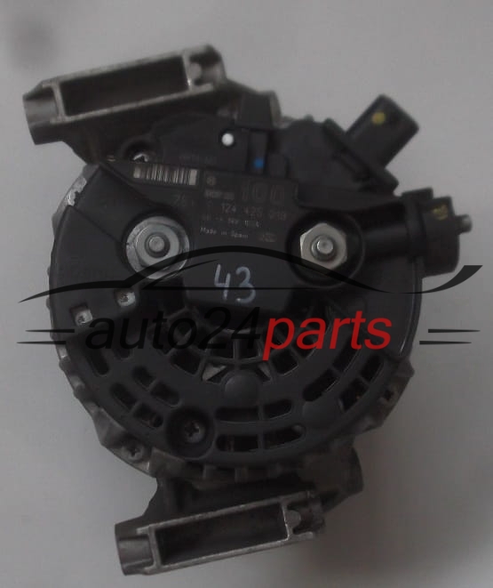 Alternador Z22YH OPEL ZAFIRA BOSCH 0124425019,  P210C08A, 100A