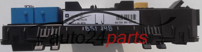 BOITE ELECTRIQUE A RELAIS ET FUSIBLE OPEL ASTRA H ZAFIRA B GM 13 268 287 LJ