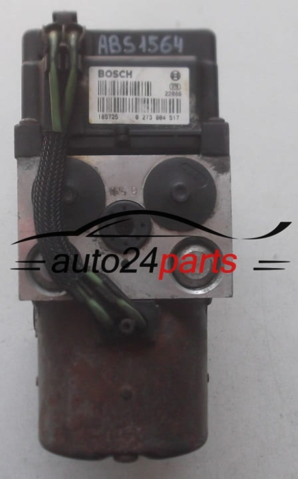 POMPE HYDRAULIQUE ET CALCULATEUR dABS OPEL ASTRA  0 265 220 584, 0265220584, 09 156 992 EL, 09156992EL, 09156992, 0 273 004 517, 0273004517