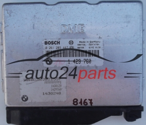 MOTORSTEUERGERÄT ECU STEUERGERÄT BMW E36, 318 1.8 16V, BOSCH 0 261 203 447, 0261203447, 1 429 760, 1429760
