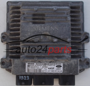 MOTORSTEUERGERÄT ECU STEUERGERAT FORD FIESTA FUSION 1.4 TDCI 2N1A-12A650-AG, 2N1A12A650AG, 12A650AG,5WS40031G-T