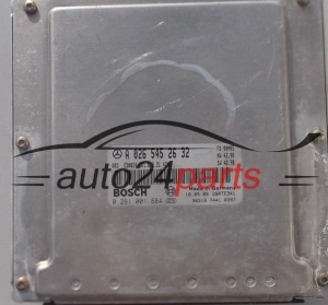 CENTRALINA DO MOTORE MERCEDES W211 BOSCH 0 281 001 884, 0281001884, A 026 545 26 32, A0265452632. CR1.6 