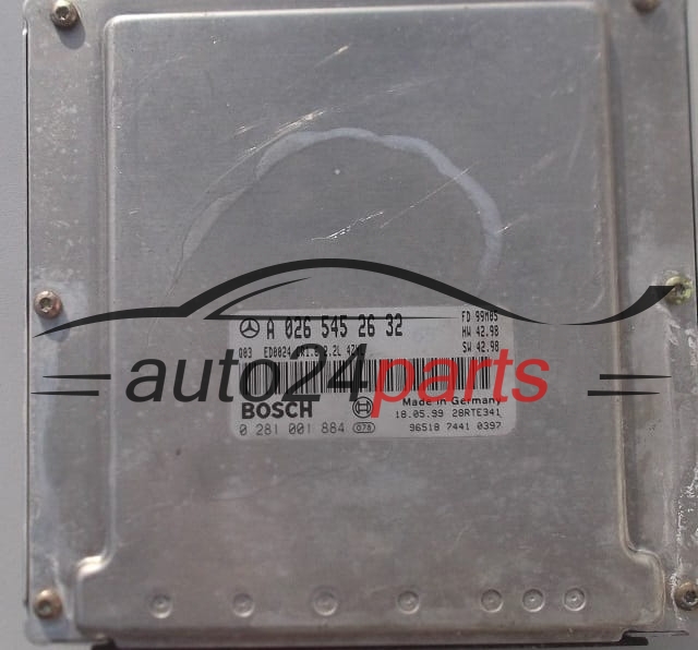 CENTRALINA DO MOTORE MERCEDES W211 BOSCH 0 281 001 884