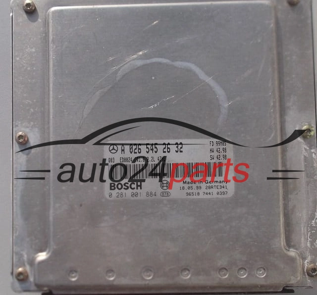 CENTRALINA DO MOTORE MERCEDES W211 BOSCH 0 281 001 884