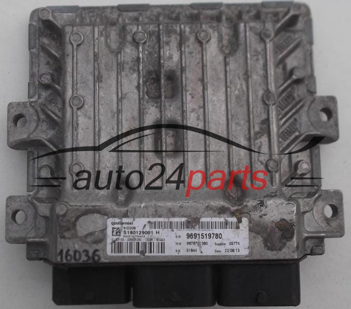 Odnowiony sterownik silnika Citroen Jumper Peugeot Boxer 2.2 HDI S180129001H 9691519780