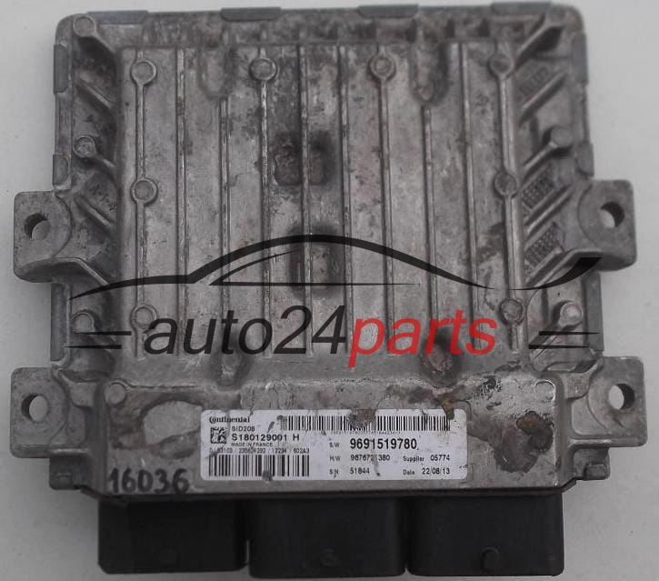 Odnowiony sterownik silnika Citroen Jumper Peugeot Boxer 2.2 HDI S180129001H 9691519780