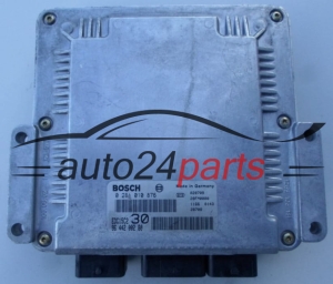 ECU CENTRALITA DE MOTOR  PEUGEOT 2.2 HDI BOSCH 0 281 010 876, 0281010876, 96 442 002 80, 9644200280  