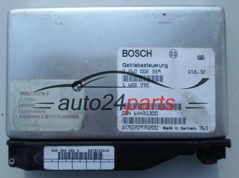 Centralina cambio automatico BMW E38 725 E39 525 2.5 TDS BOSCH 0 260 002 359,  1 422 770