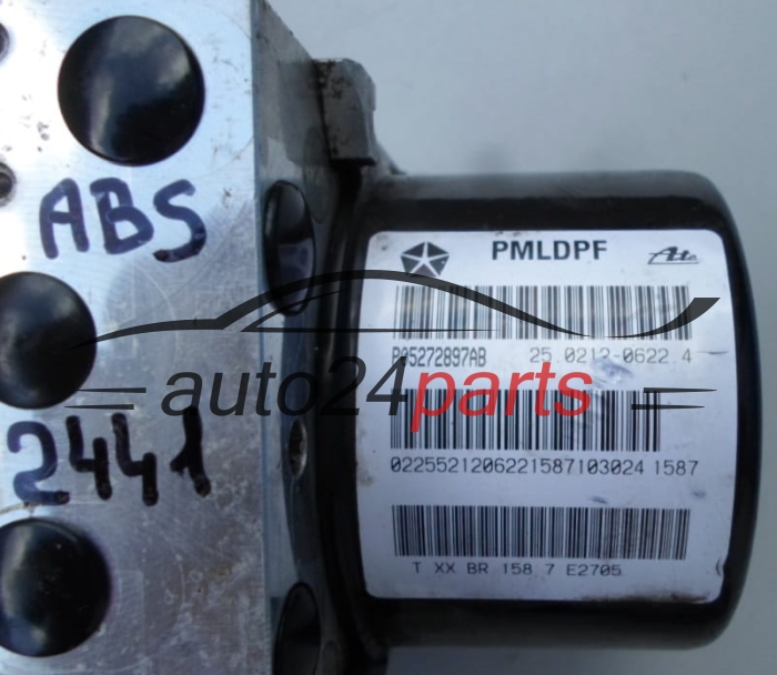 Αντλία αβς CHRYSLER P05272897AB, ATE 25021206274, 25.0212-0627.4, PMLDPF, 8D552980