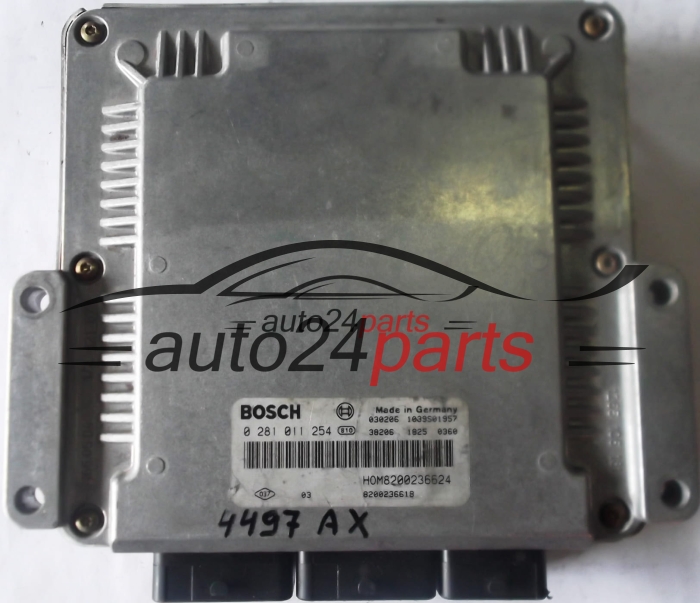 CENTRALINA MOTORE RENAULT MASTER 2.5 DCI BOSCH 0281011254 HOM8200236624