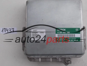 Μονάδα Ελέγχου Κινητήρα AUDI 80 1.9 TDI BOSCH 0 281 001 185, 0281001185, 8A0 907 401, 8A0907401 