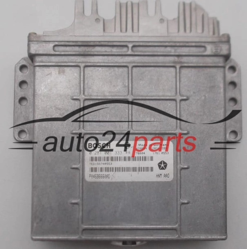 CALCULATEUR MOTEUR CHRYSLER VOYAGER 2.5 TDI BOSCH 0281001333, 0 281 001 333, TED 155700553, P04686660AD 