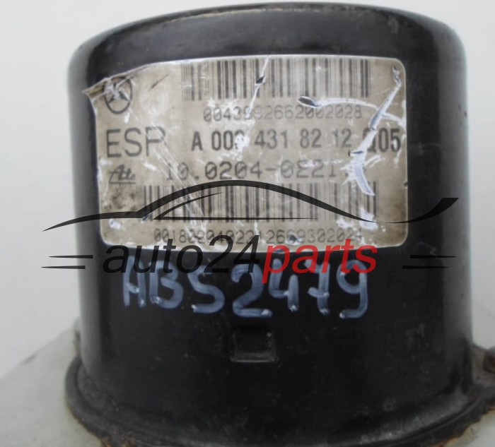 BOMBA HIDRAULICA Y CENTRALITA ABS MERCEDES A 003 431 82 12, A0034318212, 10020402214, A2025454732