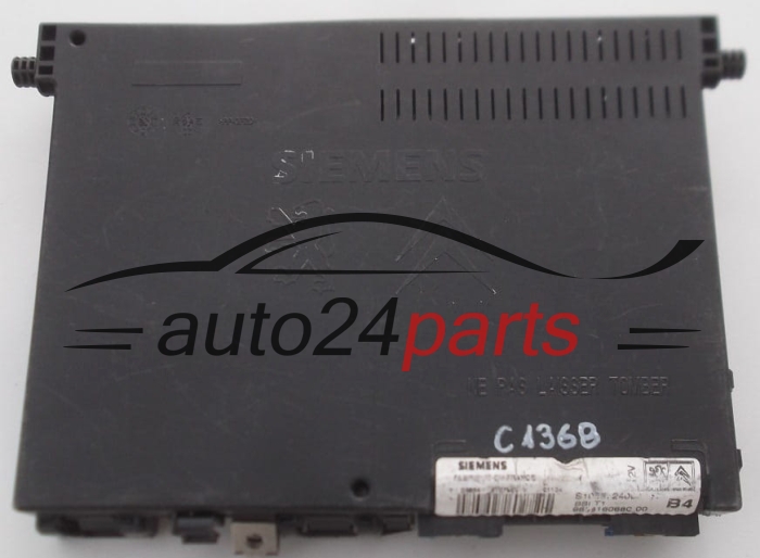 KOMFORTSTEUERGERÄT  BSI CITROEN PEUGEOT SIEMENS S105872400H, 9638160680 00