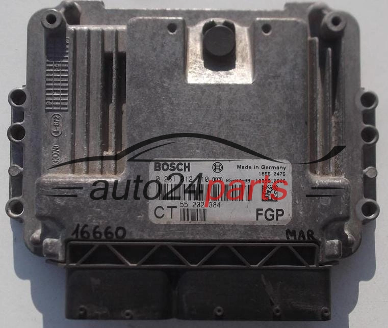 Μονάδα Ελέγχου Κινητήρα OPEL ASTRA ZAFIRA 1.9 CDTI BOSCH 0 281 012 710, 0281012710, GM 55 202 384 CT, 55202384 CT, 1039S10806 