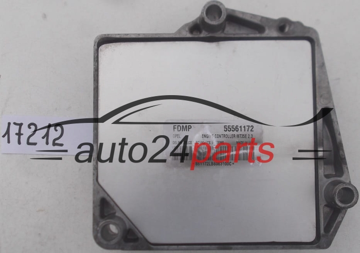 CENTRALINA DO MOTORE OPEL ASTRA ZAFIRA 1.6 Z16XEP Z16XE1 DELPHI DELCO 55561172 FDMP, 55561172FDMP, MT35E 2.3
