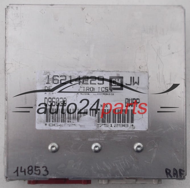 ECU ENGINE CONTROLLER OPEL ASTRA DELCO 16214229 JW, 16214229JW, D96020, BWPP