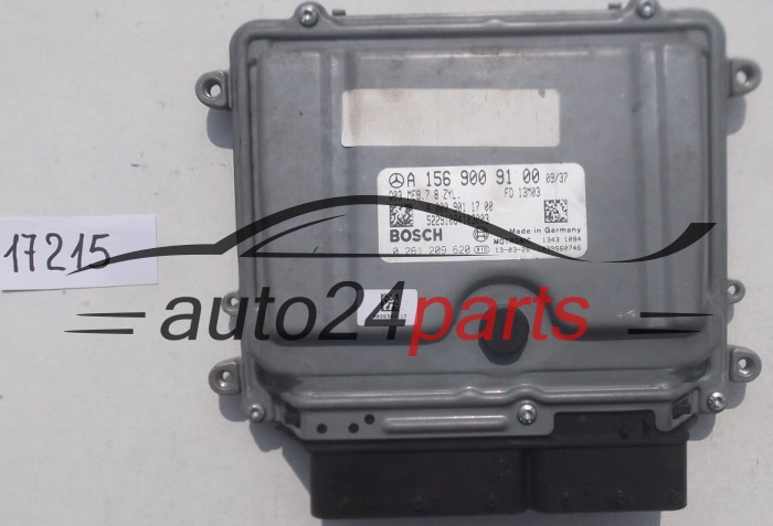 ECU ENGINE CONTROLLER MERCEDES BOSCH 0 261 209 620, 0261209620, A 156 900 91 00, A1569009100, A 000 901 17 00, A0009011700 