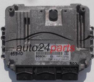 CENTRALINA MOTORE FORD FUSION FOCUS 2.0 TDCI BOSCH 0 281 011 612, 0281011612, FoMoCo 6S61-12A650-VC, 6S6112A650VC, 1039S10023, 5DSC 