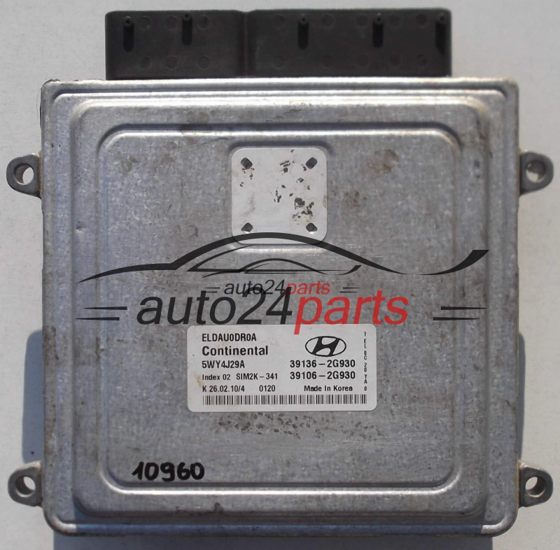 HYUNDAI IX35 2.0, 5WY4J29A, 39136-2G930, 391362G930, 391062G930
